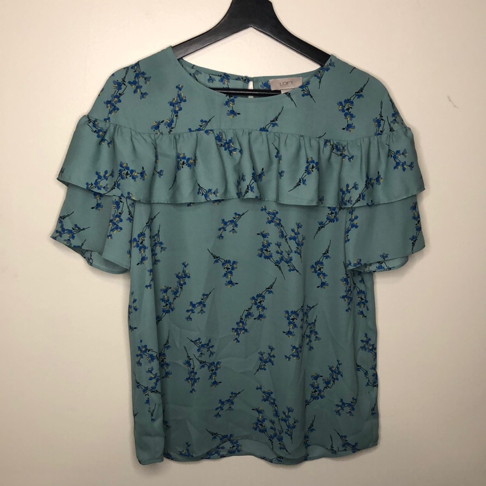 Loft Outlet floral blouse